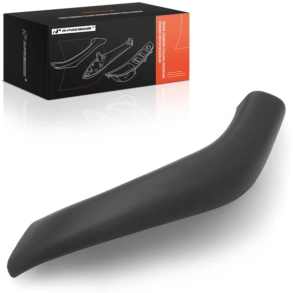 Passenger Black Interior Door Pull Handle Trim Cover for BMW X1 2016-2022 X2 F48 F39