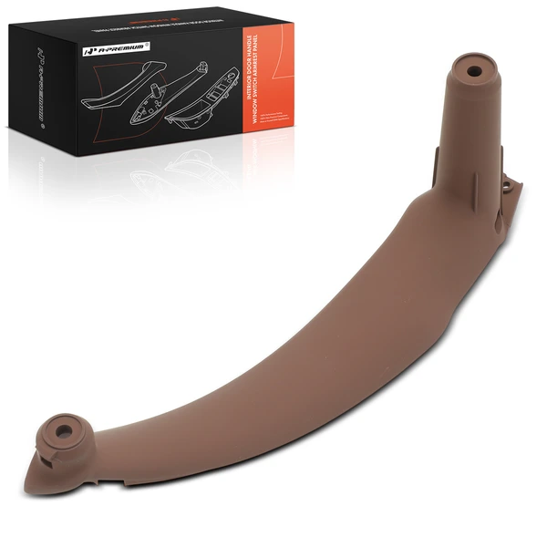 Driver Red Brown Door Pull Handle Panel for BMW E70 X5 2007-2013 E71 E72 X6 2008-2014