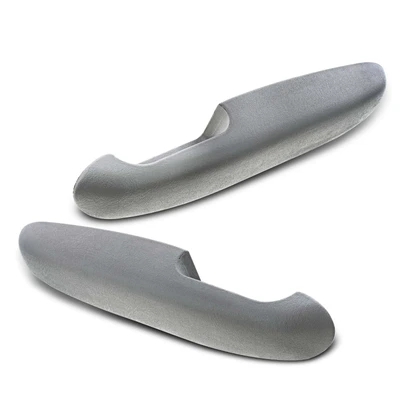 2 Pcs Gray Front Door Armrest