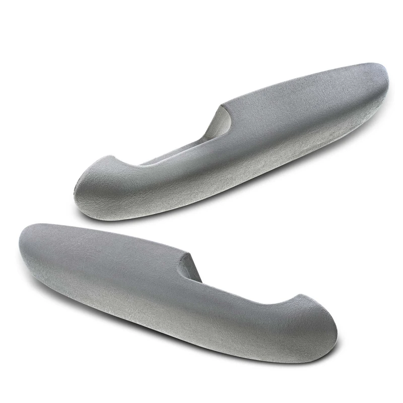 2 Pcs Gray Front Door Armrest for 1996 GMC C3500