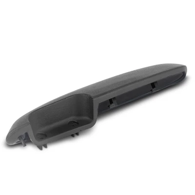 Black Front Driver Door Armrest with Manual Windows