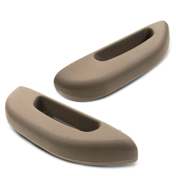 2 Pcs Tan Front Door Armrest for 1996-2002 Chevrolet Express 3500