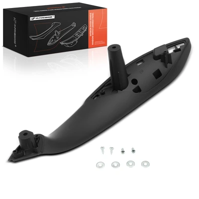 Rear Passenger Black Interior Door Pull Handle Trim