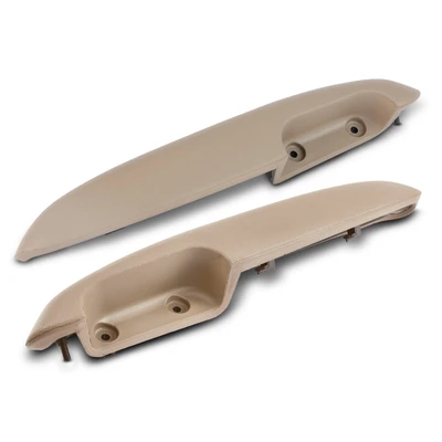 2 Pcs Tan Front Door Armrest