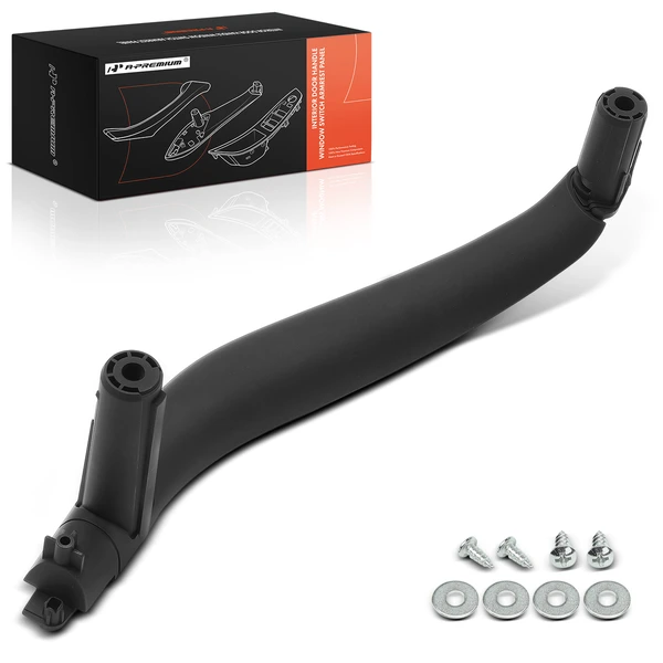 Driver Black Interior Door Pull Handle Panel for BMW X5 2014-2018 X6 F15 F16