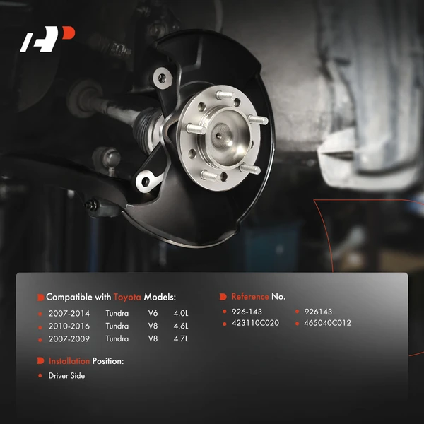 Rear Driver Drive Axle Shaft Assembly for Toyota Tundra 2007-2016 4.0L 4.6L 4.7L