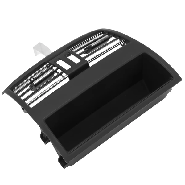 Rear Center Dash AC Heater Air Vent Black & Chrome for BMW F10 528i 528i xDrive