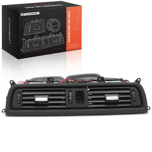 Center Dash Air Vent Grille Assembly for BMW F10 528i 2011-2016 535i