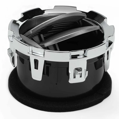 Chrome Silver AC Heater Air Vent