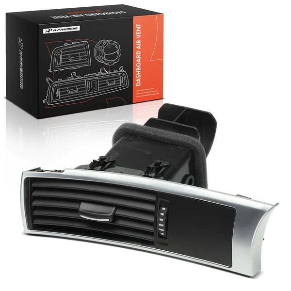 Front Driver Black Dash Air Vent for 2005-2011 Audi A6 Quattro