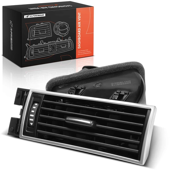 Front Passenger Black Dash Air Vent for 2007-2011 Audi A6 Quattro