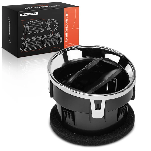 Front Driver or Passenger Black Dashboard AC Air Vent for Ford F-150 2009-2014