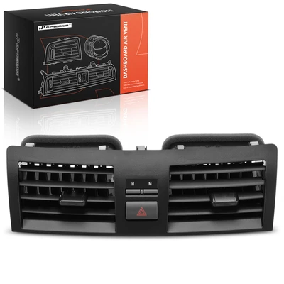 Front Black Center Dash Air Vent