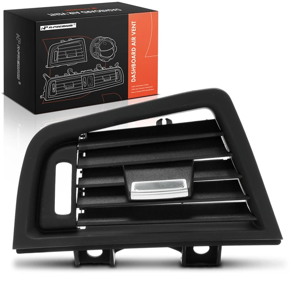 Black Driver Console Grill Dash AC Air Vent for BMW F10 520i 528i 535i 2010-2016