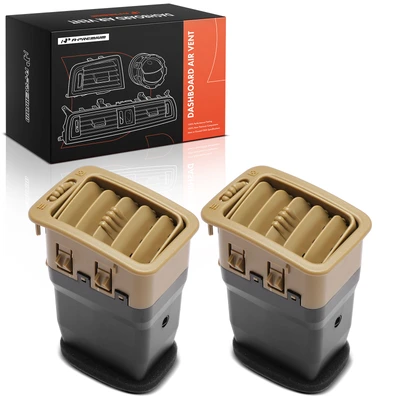 2 Pcs Passenger Tan Dash Air Vent for 2007 GMC Sierra 2500 HD Classic