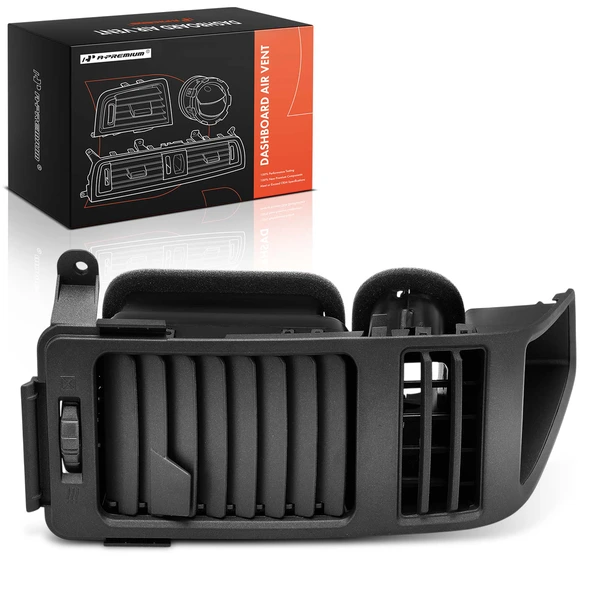 Front Driver Gray AC Dash Air Vent Cover Trim for 2004-2015 Nissan TITAN