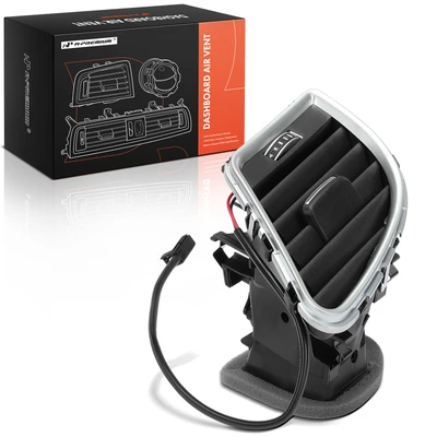 Front Driver Black Center Dash Air Vent