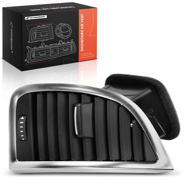 Front Passenger Black Dashboard AC Air Vent for 2007-2015 Audi Q7