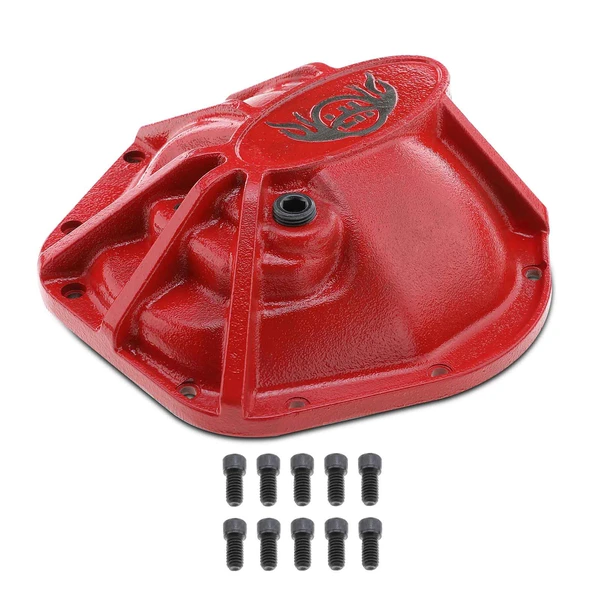 Front Differential Cover w/ 10 Bolts for Jeep Wrangler 1997-2017 Dana 44 Axle