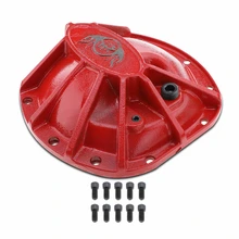 Front Differential Cover with 10 Bolts for 1997-2017 Jeep Wrangler