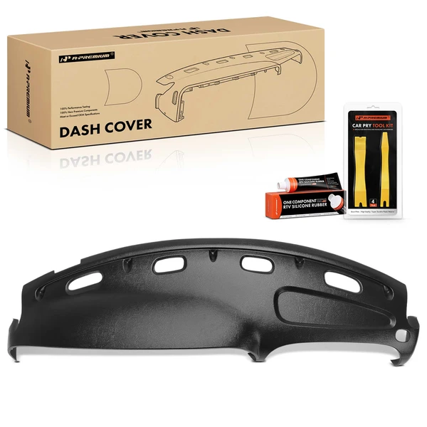 Upper Black Dash Cover for 1998-2002 Dodge Ram 3500
