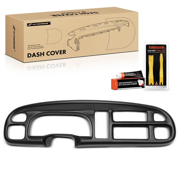 Lower Black Instrument Panel Cover for 1998-2002 Dodge Ram 2500