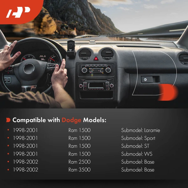 A-Premium APDCR005 Dash Cover & Instrument Panel Cover Upper & Lower