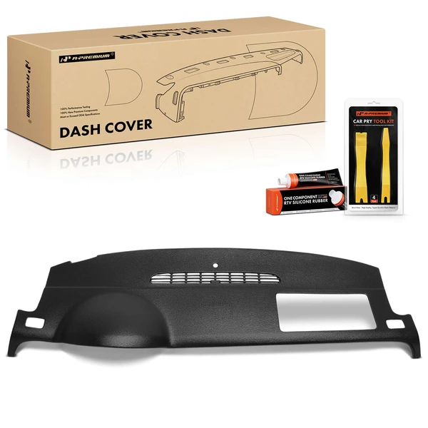 Upper Black Dash Cover with Speaker Holes for 2007-2014 Chevrolet Tahoe