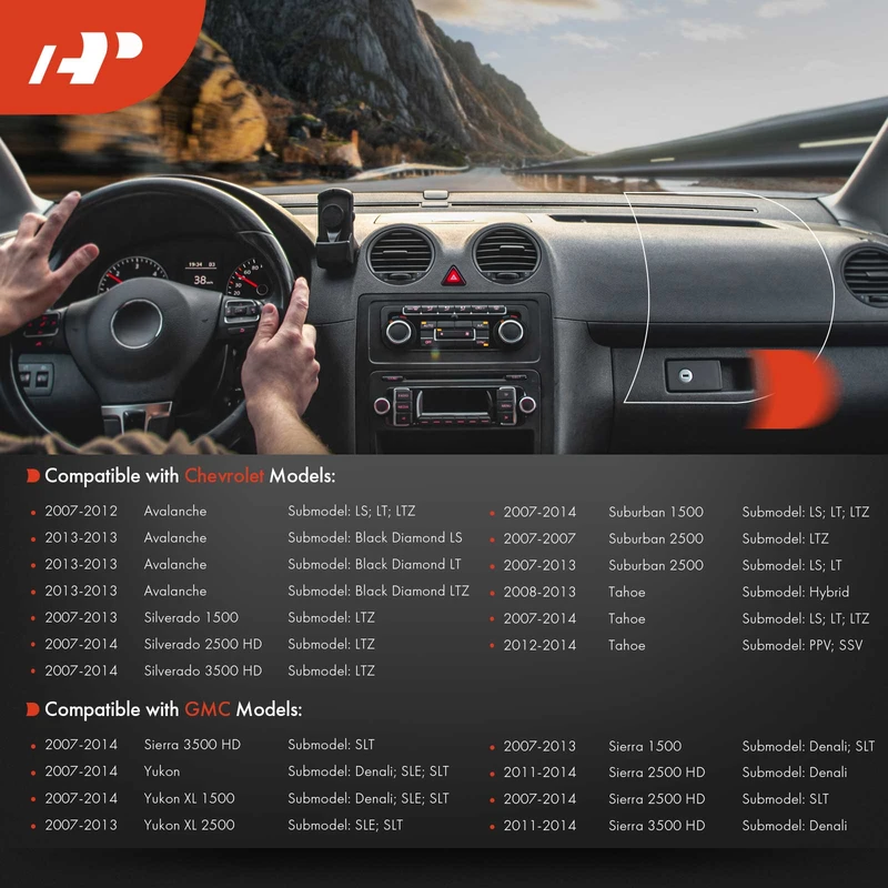 A-Premium APDCR012 Dash Cover Upper