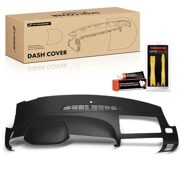 Upper Cashmere Dash Cover for 2007-2013 Chevrolet Silverado 2500 HD