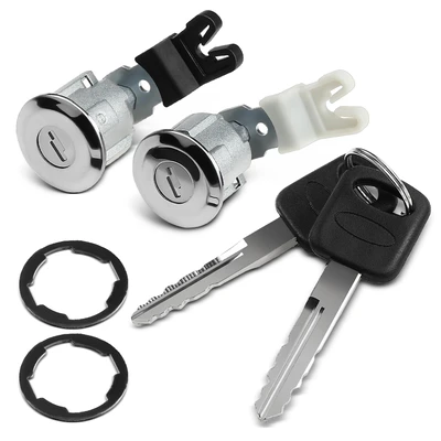 2 Pcs Door Lock Cylinder & Keys