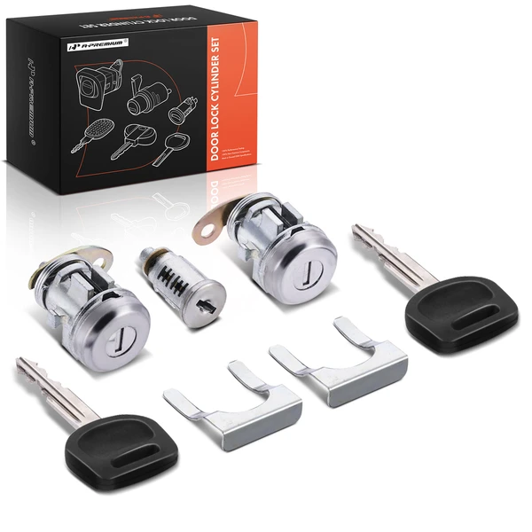A-Premium APDCS008TW Door Lock Cylinder Set