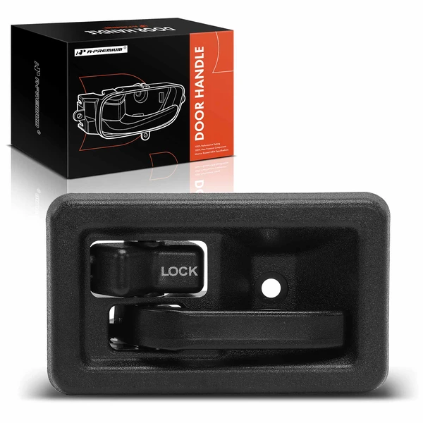 Front Driver Textured Black Interior Door Handle for Jeep Cherokee 1984-1986