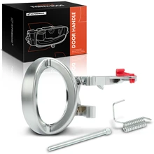 Driver Satin Chrome Interior Door Handle
