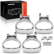 4 Pcs Front & Rear Chrome Interior Door Handle