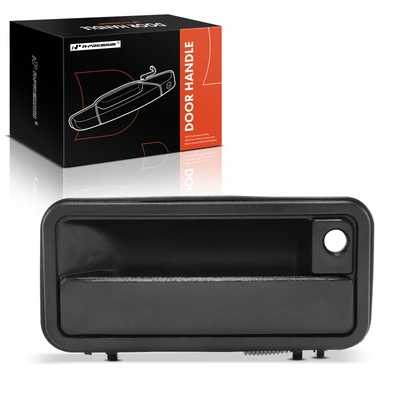 Front Passenger Textured Black Exterior Door Handle