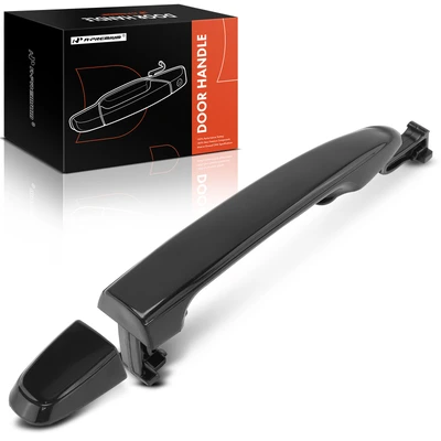 Rear Left or Right Textured Black Exterior Door Handle