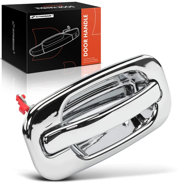 Front Passenger Chrome Exterior Door Handle for 1999-2006 Chevrolet Silverado 1500