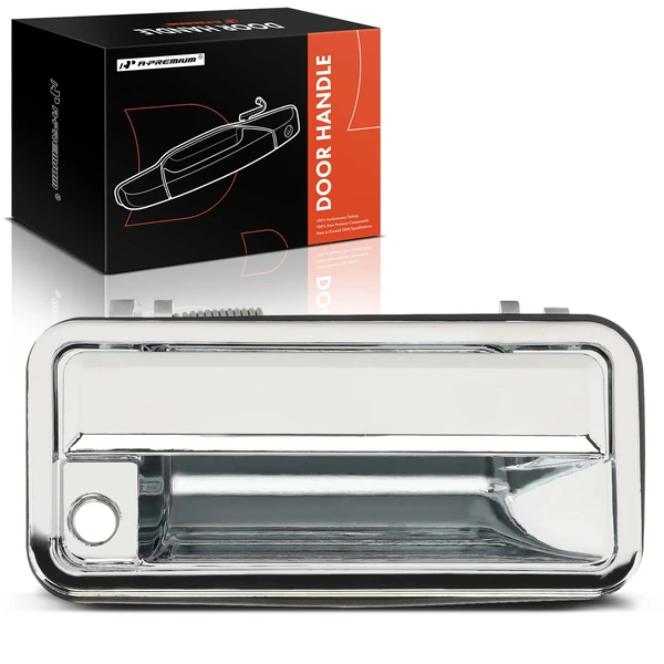 Front Passenger Chrome Exterior Door Handle for 1988-2000 GMC K3500
