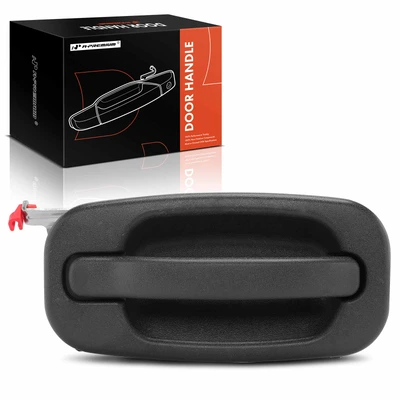 Rear Right Textured Black Exterior Door Handle