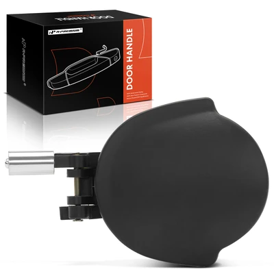 Front Driver Black Primed Exterior Door Handle