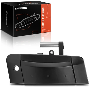 Front Driver Smooth Black Exterior Door Handle