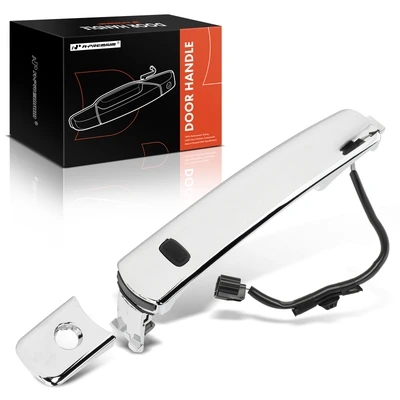 Front Driver Chrome Exterior Door Handle