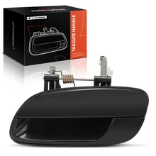 Rear Driver Smooth Black Exterior Door Handle without Keyhole for 2001-2006 Hyundai Elantra