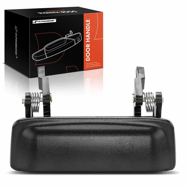 Front Driver or Passenger Black Smooth Exterior Door Handle for 2004-2011 Ford Ranger