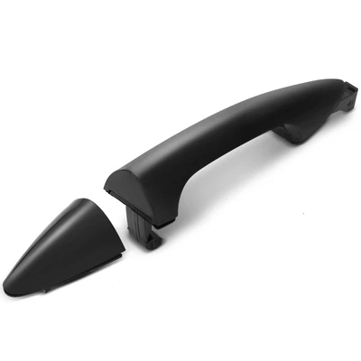 Black Exterior Door Handle without Key Hole