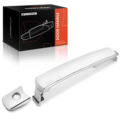 Front Driver Chrome Exterior Door Handle