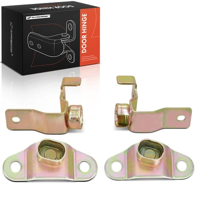 4 Pcs Driver & Passenger Upgraded Metal Gate Body Side Tailgate Hinge