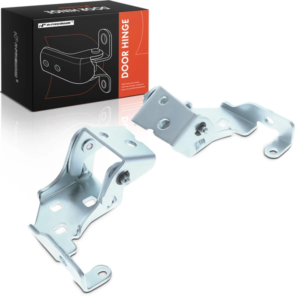 2 Pcs Front Upper Door Hinge for 2007-2014 Chevrolet Silverado 2500 HD