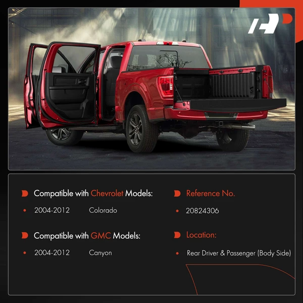 A-Premium APDHG108 Tailgate Hinge Rear Driver & Passenger